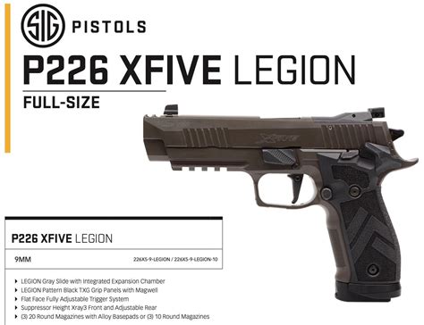 P226 Xfive Legion Rsigsauer