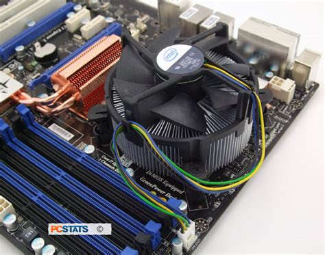 Intel Core I Pcstats Review Removing Socket Heatsinks And