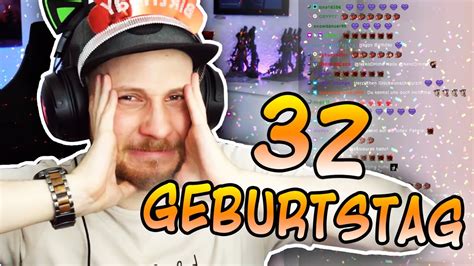 32 JAHRE Danke Dass Ihr Mit Mir Gefeiert Habt Geburtstagsstream