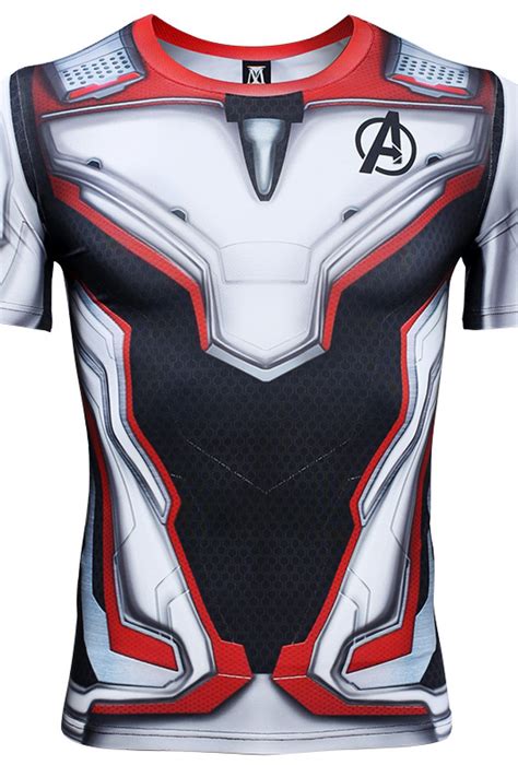 Rashguard Avengers 4 Time Travel Costume Compression T Shirt