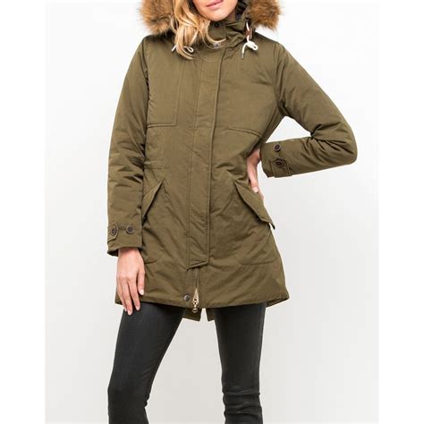 Parka Long Kaki Lee Parka Femme La Redoute Iziva