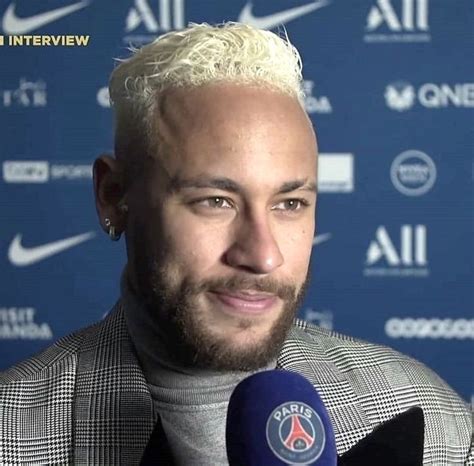 Neymar F Tbol Pelo Platinado Hombre Deportes