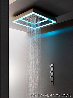 Rainbow Multi Function Led Ceiling Shower Fixed Shower Heads