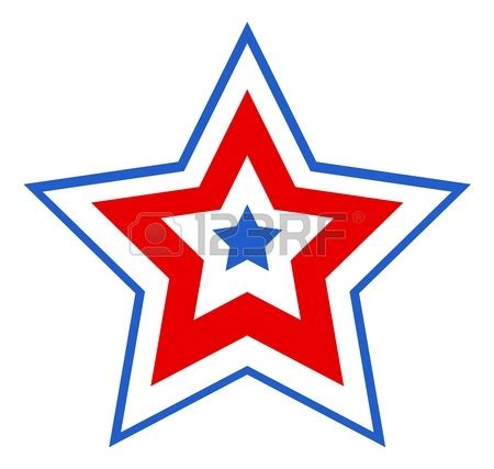 Patriotic Star Clipart | Free download on ClipArtMag