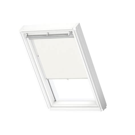 Store Fen Tre De Toit Velux Rideau Manuel Beige Rhl Ck Cadre Gris