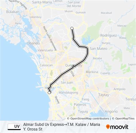 Uv Route Schedules Stops Maps Almar Subd Uv Expresst M Kalaw