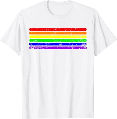 Pride Month Simple Lgbt Rainbow Flag T Shirt