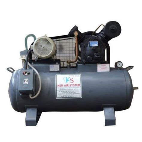 Electric Driven Two Stage Reciprocating Air Compressor Maximum Flow Rate 0 20 Cfm At 9600000