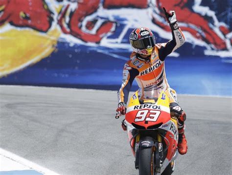 Moto GP Victoria histórica de Marc Márquez en Laguna Seca