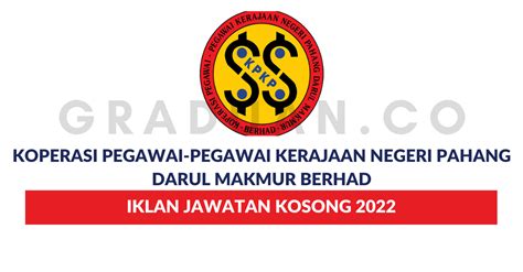 Permohonan Jawatan Kosong Koperasi Pegawai Pegawai Kerajaan Negeri