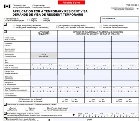 Formulario IMM 5257 en República Dominicana2024