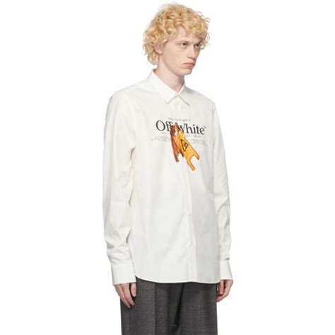 Off White Off White Pascal Wet Floor Shirt Off White