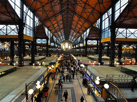 Halles Centrales De Budapest Belső Ferencváros Budapest Hongrie