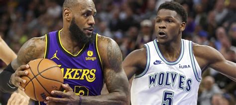 Lakers X Wolves Onde Assistir Ao Vivo O Jogo De Estreia Da Nova