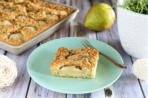 Birnenkuchen mit Walnüssen im Ofenzauberer von Pampered Chef