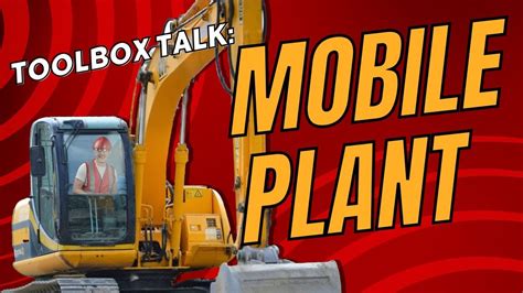 Toolbox Talk Mobile Plant Safety Youtube