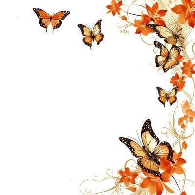 Butterfly Border Stock Photos, Images and Backgrounds for Free Download