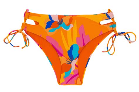 Bikini Bottoms Bottom Orange Bloom Madrid Brand Rio De Sol