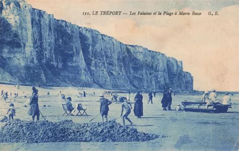 Le Treport Les Falaises Et La Plage Eur Picclick Fr