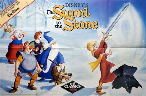 The Sword in the Stone Original R1980s U.S. Video One Sheet ...