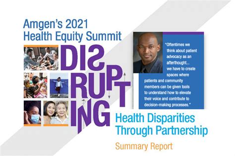 Health Equity Summit Report Puts Focus On Community Engagement