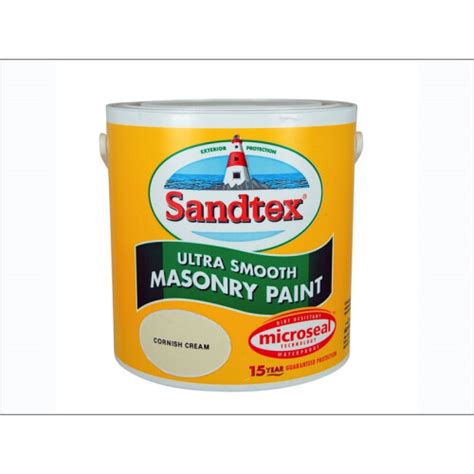 Sandtex Microseal Smooth Masonry Brick Red 5l On Onbuy