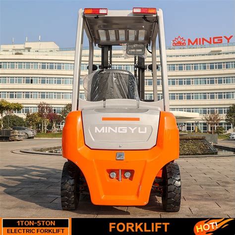 Mingyu T Electric Battery Forklift Stacker Hand Pallet Forklift