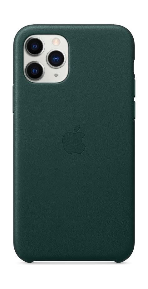 Apple Iphone 11 Pro Max Leather Case Forest Green Price In Ksa Xcite