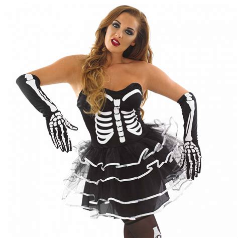 Skeleton Costume Women Dress