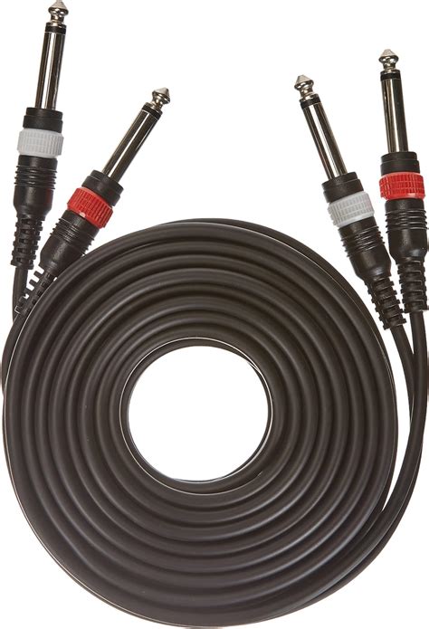 Adam Hall Cables 3 STAR TPP 0600 Câble Audio 2 x Jack 6 35 mm mono