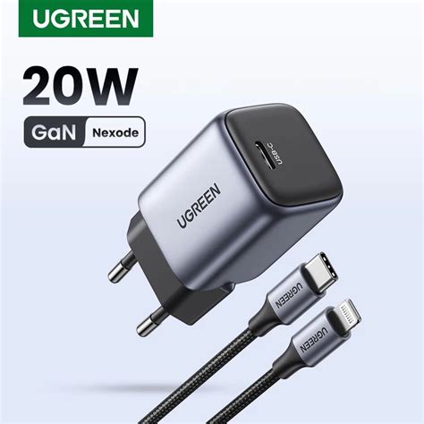 Jual Ugreen GaN Charger 20W 30W 35W 45W USB C PD Fast Charging Shopee