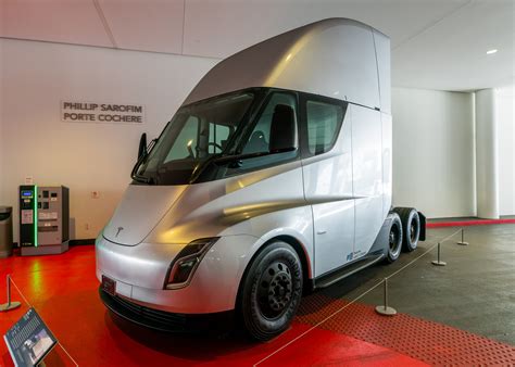 Inside Teslas Semi Truck Featuring Multiple Screens One Touch