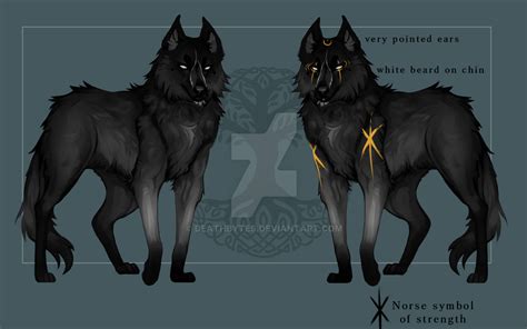Norse Wolf Adopt! Closed! by Deathbytes on DeviantArt