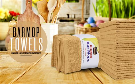 Utopia Towels Kitchen Bar Mops Towels Pack Of 12 Towels