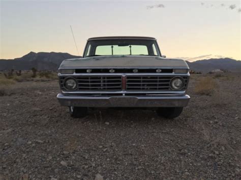 1973 Ford F100 Xlt Ranger Camper Special Fully Loaded Runs Great Zero Rust Classic Ford F