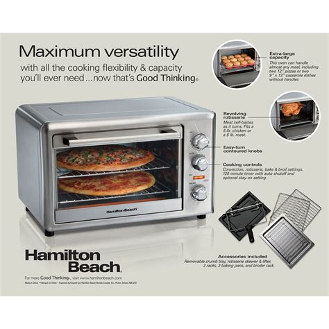 Countertop Oven With Convection And Rotisserie Stainless 31153d