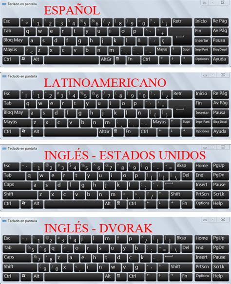 Configurar El Teclado Paso A Paso En Windows 7 Teclado Windows Y Teclas