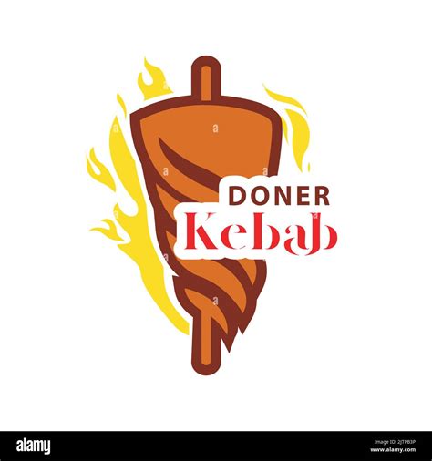 Doner Kebab Logo For Restaurants And Markets Doner Kebab Logo Template