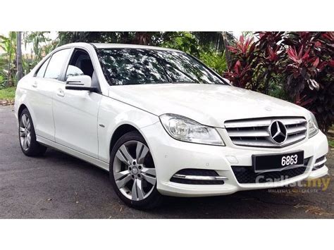 Mercedes Benz C200 2013 18 In Kuala Lumpur Manual Sedan White For Rm