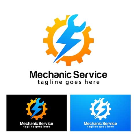 Premium Vector Mechanic Service Logo Design Template