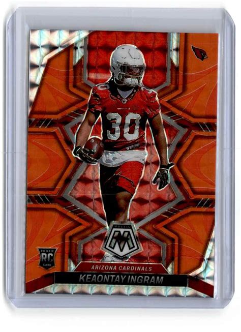 Panini Mosaic Orange Keaontay Ingram Rc Arizona Cardinals Ebay