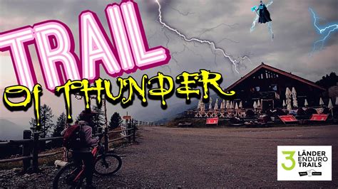 Gewitter Ride gefährlich I 3 Länder Enduro Eck I Bergkasteltrail