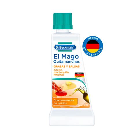 Dr Beckmann El Mago Quitamanchas Grasas Y Salsas 50 Ml Perfumeria