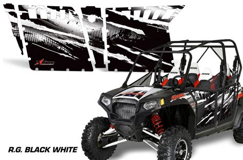 Polaris Rzr 800 4 Door Graphics Kit