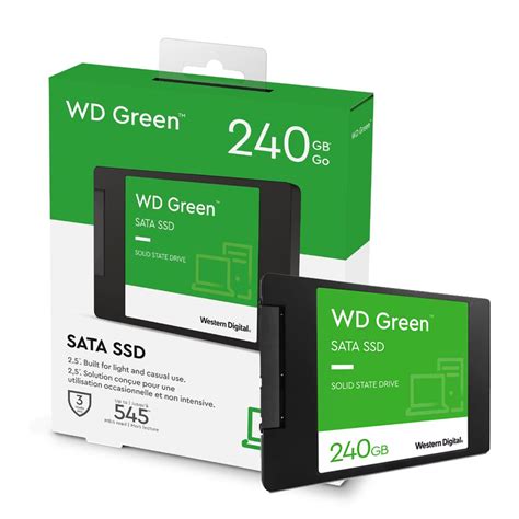 Disco Sólido WD Green SSD 240Gb NAND 3D 2 5 Pulgadas SATA