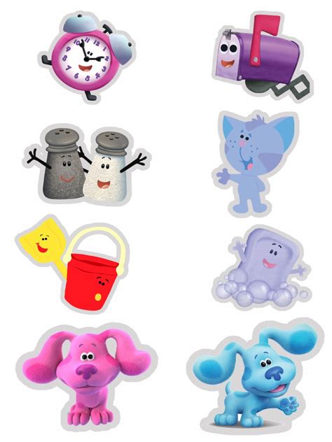 Blues Clues Sticker Set 8 Pdf