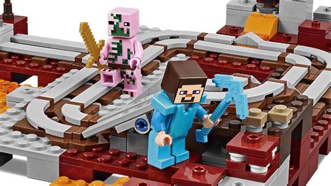 LEGO Minecraft Playset The Nether Railway Csozmc