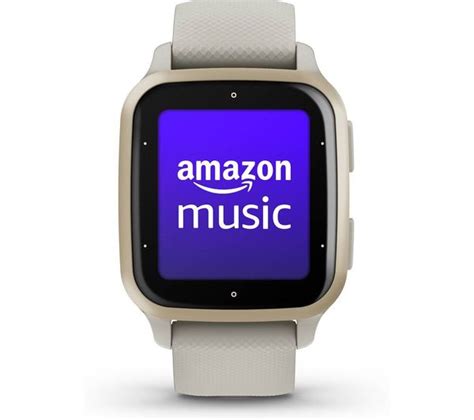 Garmin Venu Sq Music French Grey Cream Gold