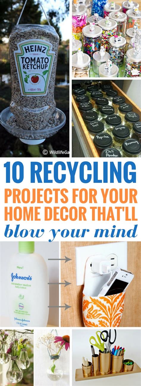 10 Recycling Projects That Will Blow Your Mind - Craftsonfire