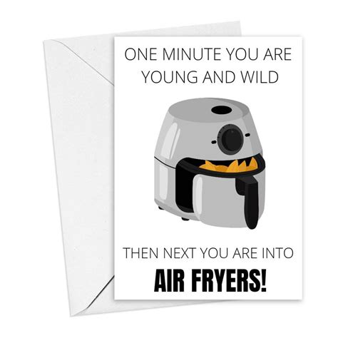 Airfryer Card Funny Birthday Card Dry Humour Card Best Etsy Uk